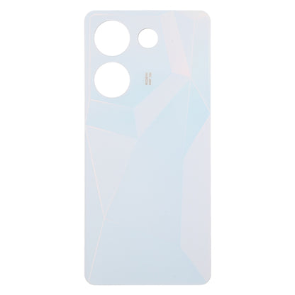 For Tecno Camon 20 Original Battery Back Cover(White) by buy2fix