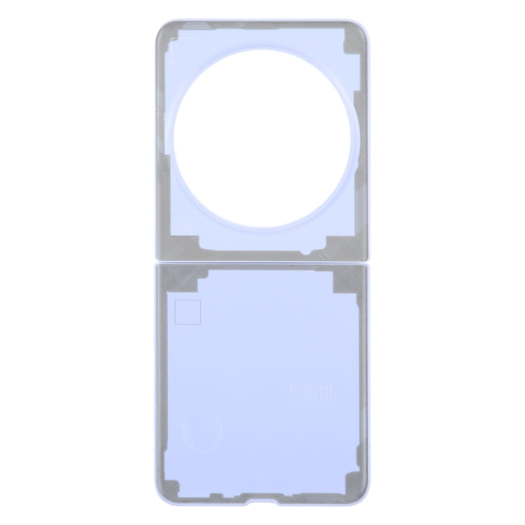 For Tecno Phantom V Flip Original Battery Back Cover(Purple) by buy2fix