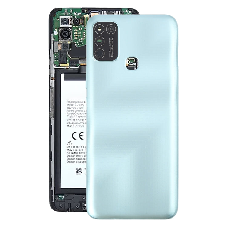 For Infinix Smart 5 India X688C Original Battery Back Cover(Green) by buy2fix