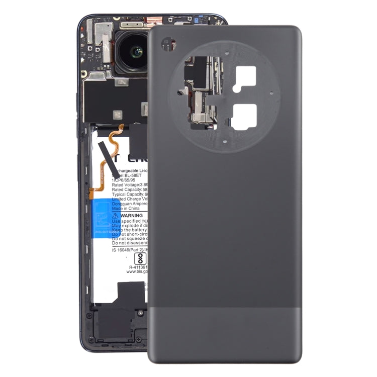 For Infinix Zero 40 4G X6860 Original Battery Back Cover(Black) by buy2fix