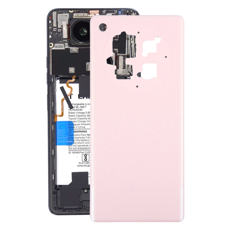For Infinix Zero 40 4G X6860 Original Battery Back Cover(Pink) by buy2fix