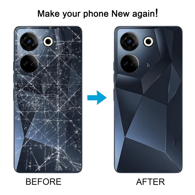 For Tecno Camon 20 Pro Original Battery Back Cover(Green) by buy2fix