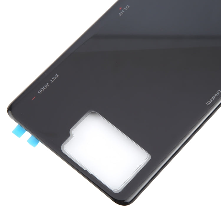 For Asus ROG Phone 8 Pro AI2401 AI2401_A Global Original Glass Battery Back Cover(Bright Black) by buy2fix