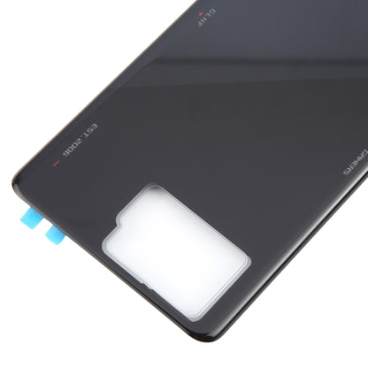 For Asus ROG Phone 8 Pro AI2401 AI2401_A Global Original Glass Battery Back Cover(Bright Black) by buy2fix