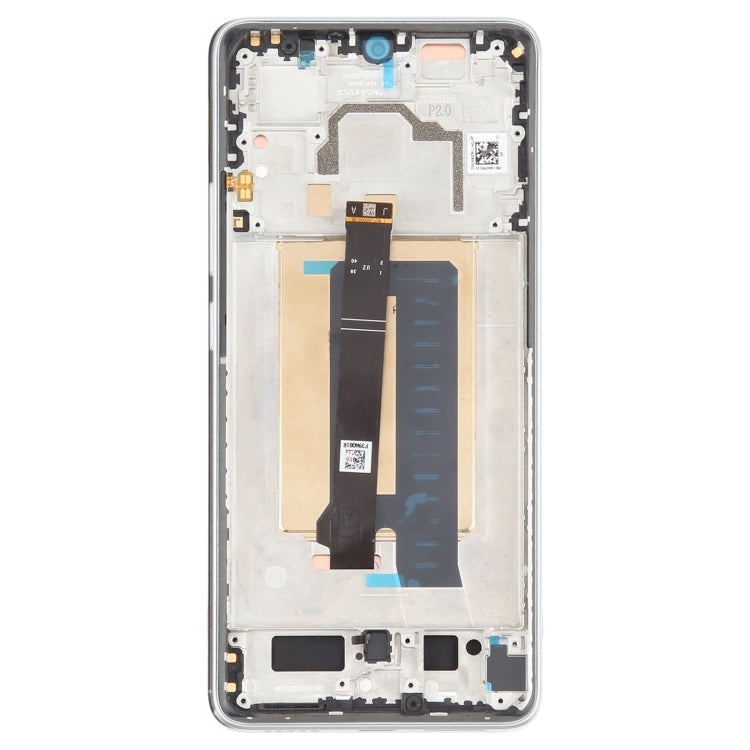 For Xiaomi Redmi K70E Original LCD Screen Digitizer Full Assembly with Frame (White) by buy2fix