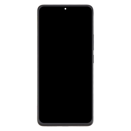 For Xiaomi Redmi Turbo 3 Original LCD Screen Digitizer Full Assembly with Frame (Black) by buy2fix