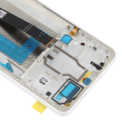 For Xiaomi Redmi Turbo 3 Original LCD Screen Digitizer Full Assembly with Frame (White) by buy2fix