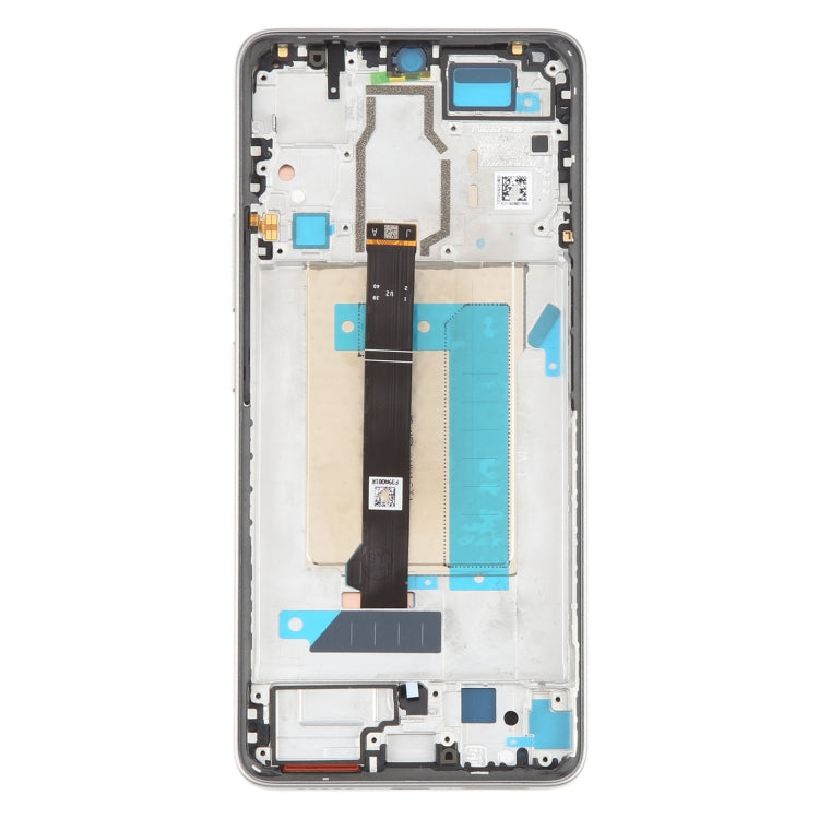 For Xiaomi Poco F6 Original LCD Screen Digitizer Full Assembly with Frame (Silver) by buy2fix