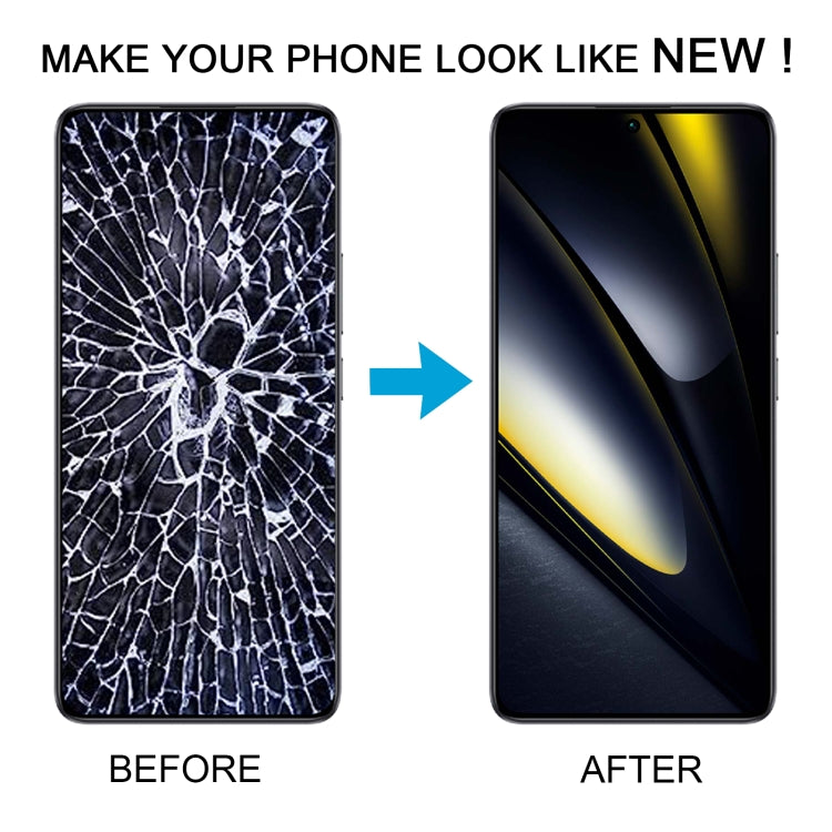 For Xiaomi Poco F6 Original LCD Screen Digitizer Full Assembly with Frame (White) by buy2fix