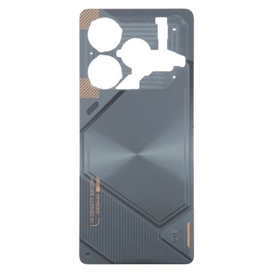 For Tecno Pova 6 Original Battery Back Cover(Black) by buy2fix