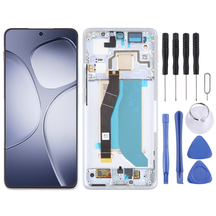 For Xiaomi Redmi K70 Ultra Original LCD Screen Digitizer Full Assembly with Frame (Blue) by buy2fix