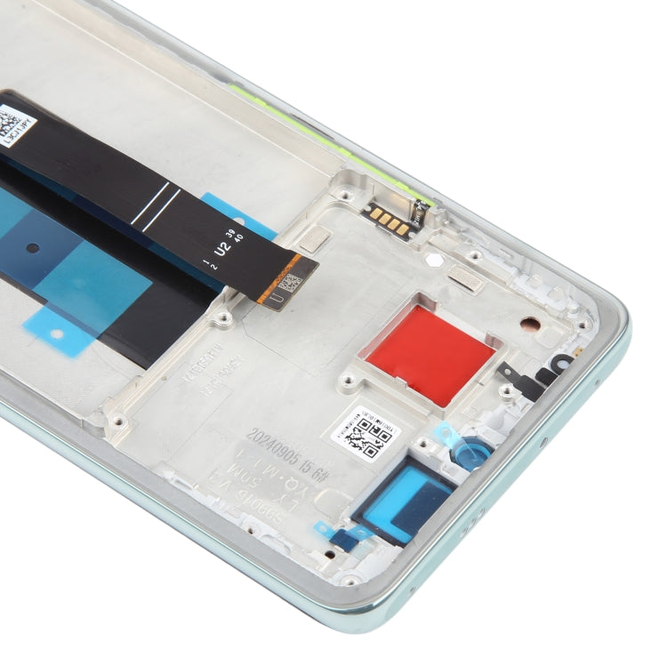 For Xiaomi Redmi Note 14 Pro+ 5G Original LCD Screen Digitizer Full Assembly with Frame (Green) by buy2fix