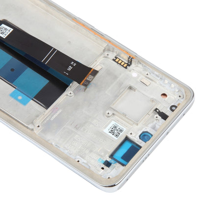 For Xiaomi Redmi Note 14 Pro+ 5G Original LCD Screen Digitizer Full Assembly with Frame (Silver) by buy2fix