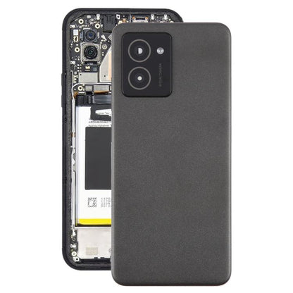 For HMD Vibe Original Battery Back Cover with Camera Lens Cover(Black) by buy2fix