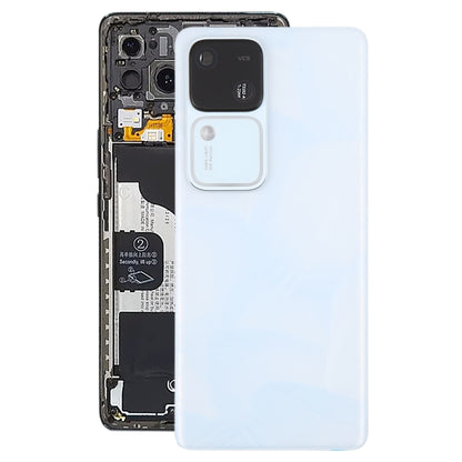 For vivo S18 5G Original Battery Back Cover with Camera Lens Cover(White) by buy2fix