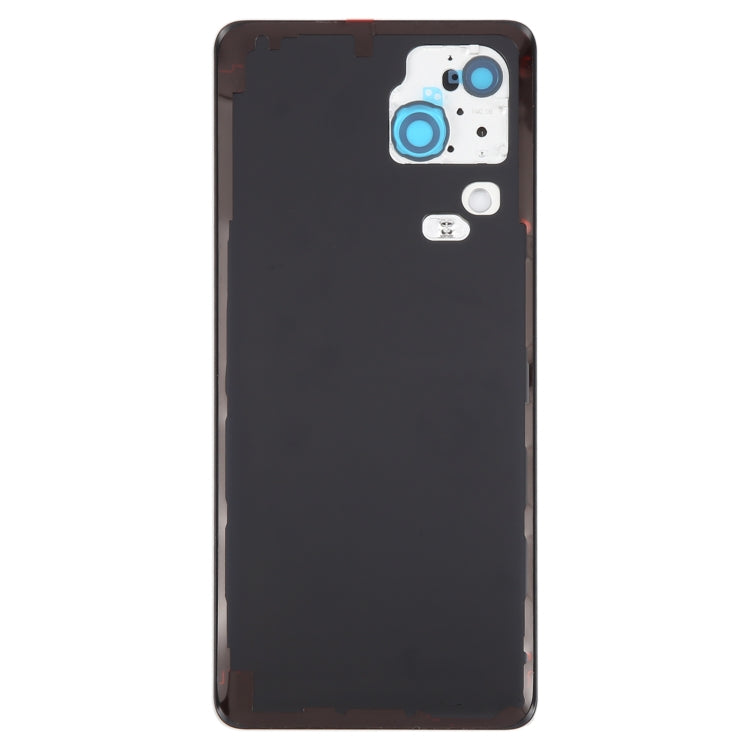 For vivo V30 5G Original Battery Back Cover with Camera Lens Cover(Black) by buy2fix