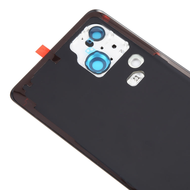 For vivo V30 5G Original Battery Back Cover with Camera Lens Cover(Black) by buy2fix