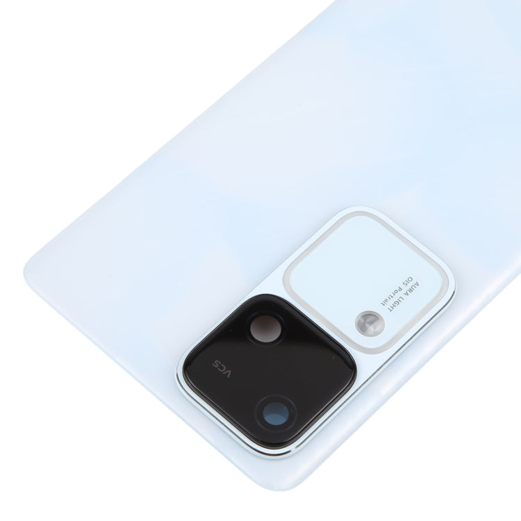 For vivo V30 5G Original Battery Back Cover with Camera Lens Cover(White) by buy2fix