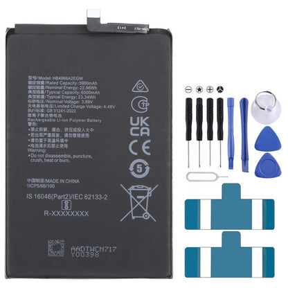 For Honor 90 Smart HB4966A2EGW 5900mAh Li-Polymer Battery Replacement by buy2fix