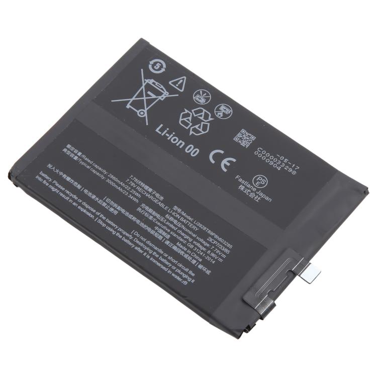 For ZTE Nubia RedMagic 8 Pro NX729J Li3928T89P8h603285 3000mAh Battery Replacement by buy2fix