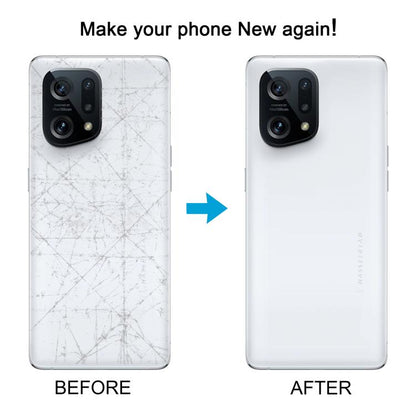 For OPPO Find X5 OEM Battery Back Cover(White) - Back Cover by buy2fix | Online Shopping UK | buy2fix