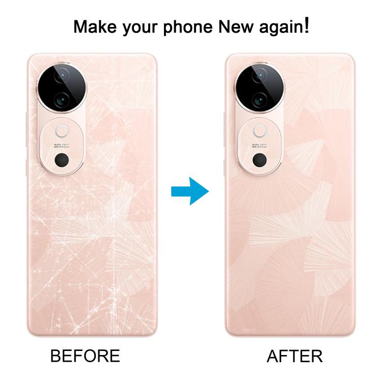 For vivo S19 OEM Battery Back Cover(White) - Back Cover by buy2fix | Online Shopping UK | buy2fix