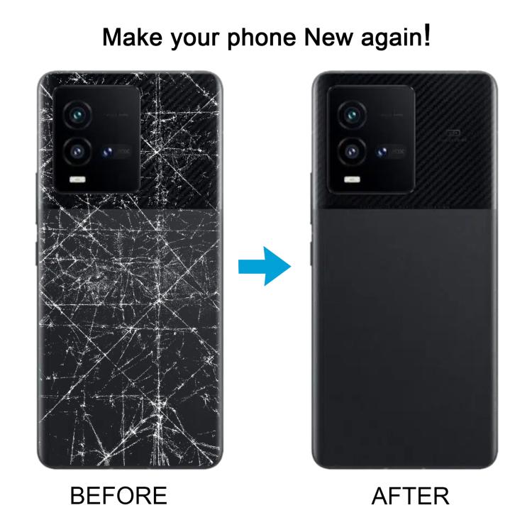 For vivo iQOO 10 OEM Battery Back Cover(White) - Back Cover by buy2fix | Online Shopping UK | buy2fix