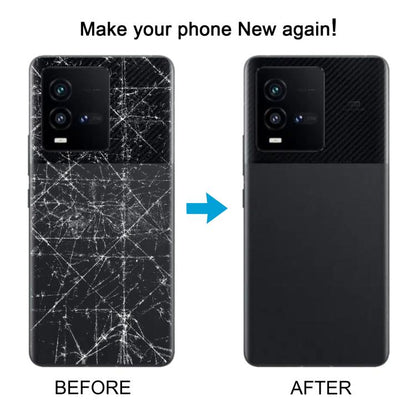 For vivo iQOO 10 OEM Battery Back Cover(White) - Back Cover by buy2fix | Online Shopping UK | buy2fix