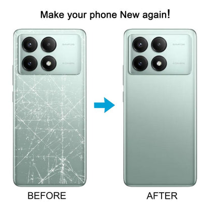 For Xiaomi Redmi K70 Pro OEM Battery Back Cover(White) - Back Cover by buy2fix | Online Shopping UK | buy2fix