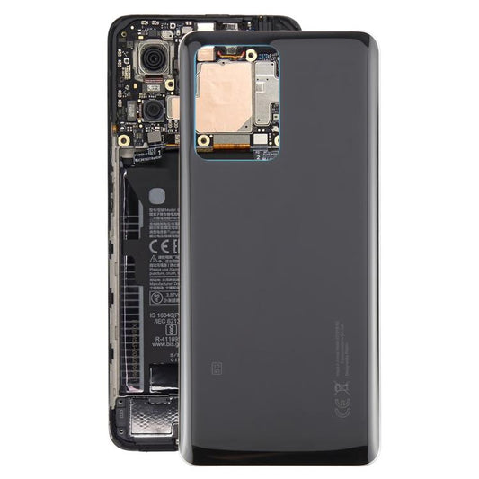 For Xiaomi Redmi Note 12 Pro+ 5G OEM Battery Back Cover(Black) - Back Cover by buy2fix | Online Shopping UK | buy2fix