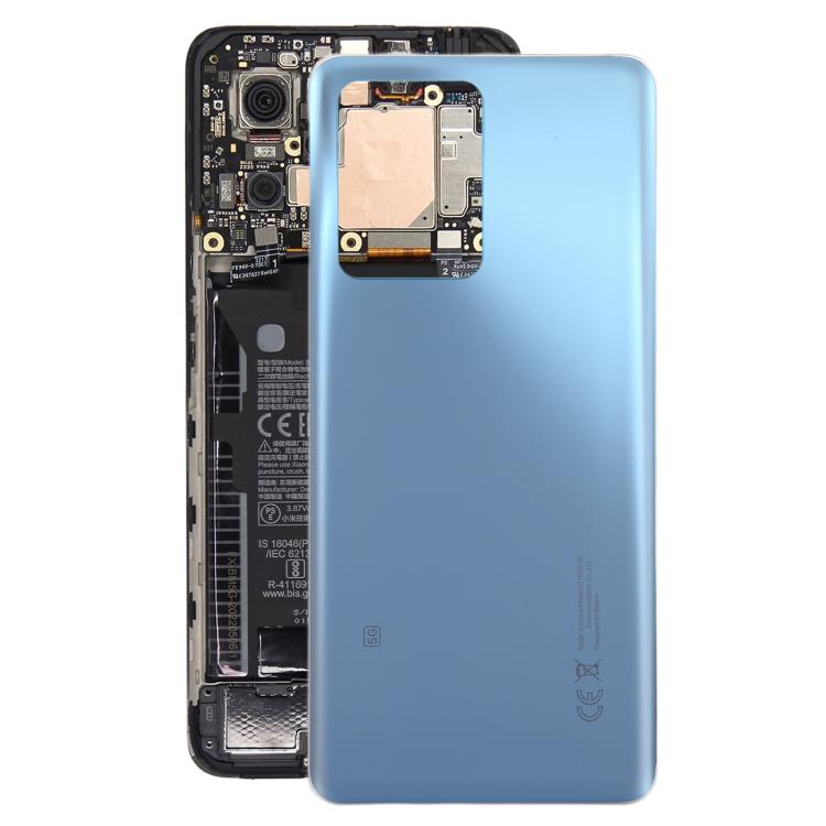 For Xiaomi Redmi Note 12 Pro+ 5G OEM Battery Back Cover(Blue) - Back Cover by buy2fix | Online Shopping UK | buy2fix