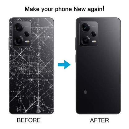 For Xiaomi Redmi Note 12 Pro 5G OEM Battery Back Cover(Blue) - Back Cover by buy2fix | Online Shopping UK | buy2fix