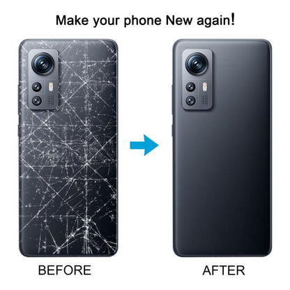 For Xiaomi 12S OEM Battery Back Cover(Black) - Back Cover by buy2fix | Online Shopping UK | buy2fix