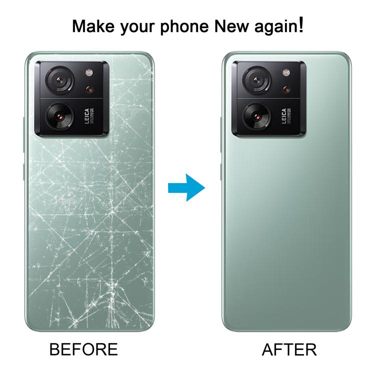 For Xiaomi 13T OEM Battery Back Cover(Black) - Back Cover by buy2fix | Online Shopping UK | buy2fix