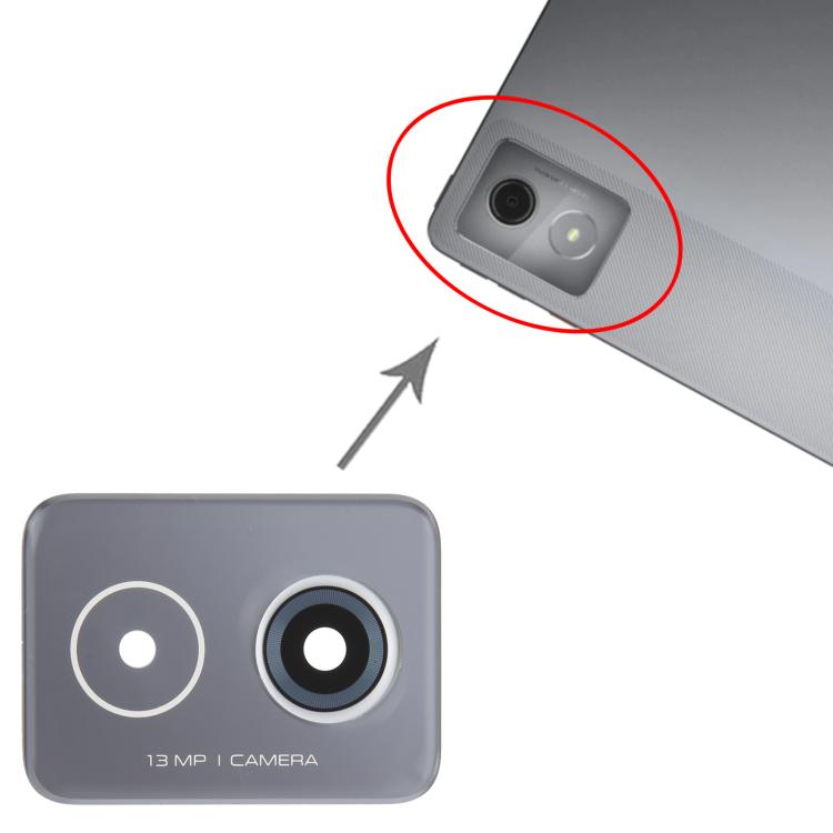 For Lenovo Tab K11 Plus TB352FU Original Back Camera Lens (Black) - Camera by buy2fix | Online Shopping UK | buy2fix