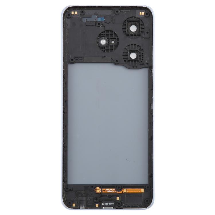 For ZTE Axon 60 Lite Z2356 Glass Battery Back Cover with Middle Frame / Camera Lens Cover(Purple) - For ZTE by buy2fix | Online Shopping UK | buy2fix