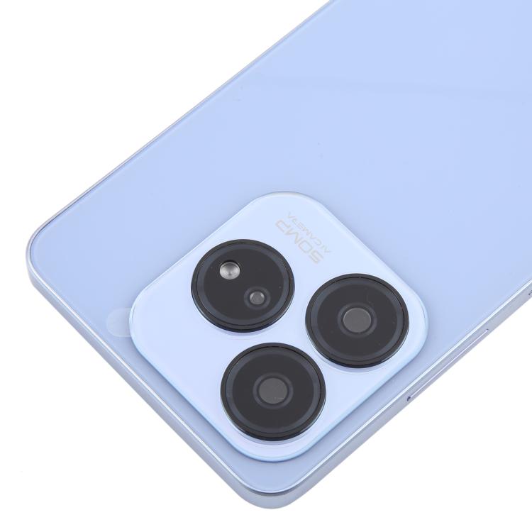 For ZTE Axon 60 Lite Z2356 Glass Battery Back Cover with Middle Frame / Camera Lens Cover(Purple) - For ZTE by buy2fix | Online Shopping UK | buy2fix