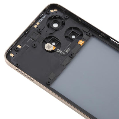For ZTE Axon 60 / V60 Z2356 Glass Battery Back Cover with Middle Frame / Camera Lens Cover(Gold) - For ZTE by buy2fix | Online Shopping UK | buy2fix