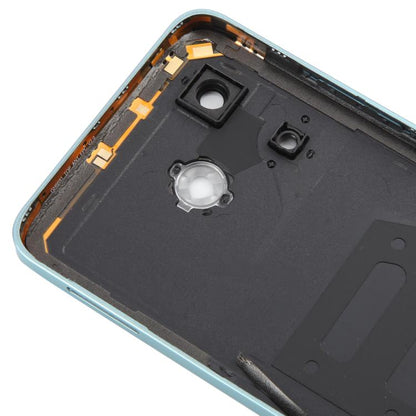 For ZTE Blade A75 4G Z2359 Battery Back Cover with Middle Frame / Camera Lens Cover(Green) - For ZTE by buy2fix | Online Shopping UK | buy2fix
