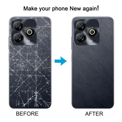 For ZTE Blade A75 4G Z2359 Battery Back Cover with Middle Frame / Camera Lens Cover(Green) - For ZTE by buy2fix | Online Shopping UK | buy2fix