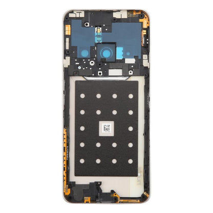 For ZTE nubia Focus Pro Z2351N Leather Battery Back Cover with Middle Frame / Camera Lens Cover(Gold) - For ZTE by buy2fix | Online Shopping UK | buy2fix