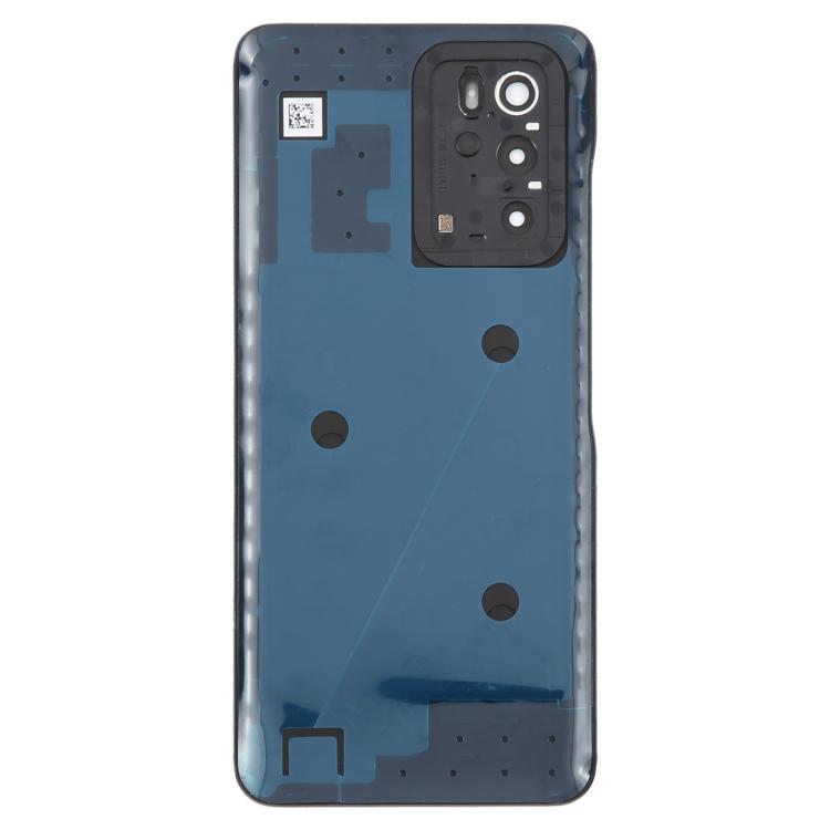 For ZTE Blade V40 Battery Back Cover with Adhesive / Camera Lens Cover(Blue) - For ZTE by buy2fix | Online Shopping UK | buy2fix