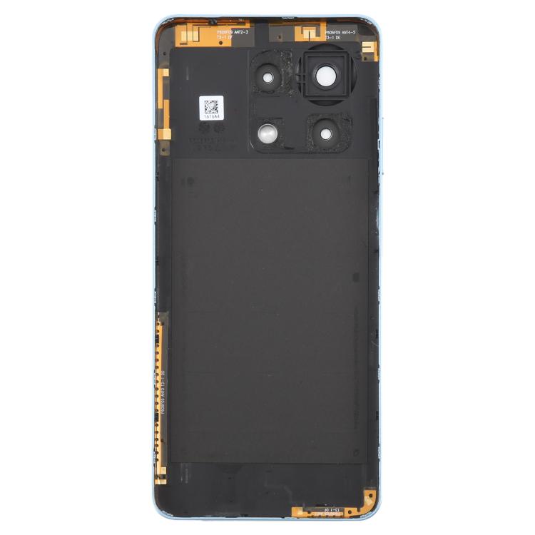 For ZTE Blade V50 Vita Battery Back Cover with Camera Lens Cover(Blue) - For ZTE by buy2fix | Online Shopping UK | buy2fix
