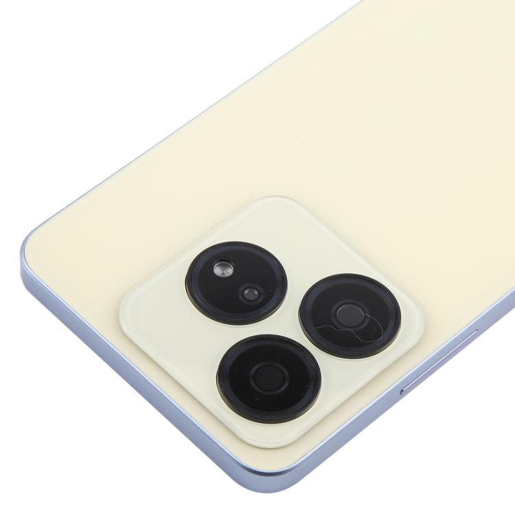 For ZTE Blade V60 Design Z2350 Glass Battery Back Cover with Middle Frame / Camera Lens Cover(Gold) - For ZTE by buy2fix | Online Shopping UK | buy2fix