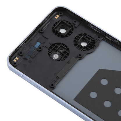 For ZTE Blade V60 Design Z2350 Glass Battery Back Cover with Middle Frame / Camera Lens Cover(Purple) - For ZTE by buy2fix | Online Shopping UK | buy2fix