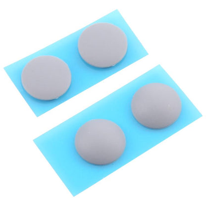 For Microsoft Surface Laptop 3 / 4 / 5 1872 1868 1952 1867 1950 4 in 1 Bottom Case Rubber Mats (Silver) - Microsoft Spare Parts by buy2fix | Online Shopping UK | buy2fix