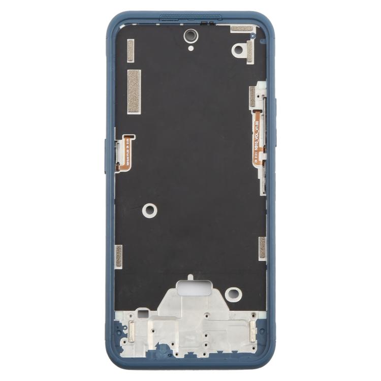 For Nokia XR20 Original Front Housing LCD Frame Bezel Plate (Blue) - Full Housing Cover by buy2fix | Online Shopping UK | buy2fix
