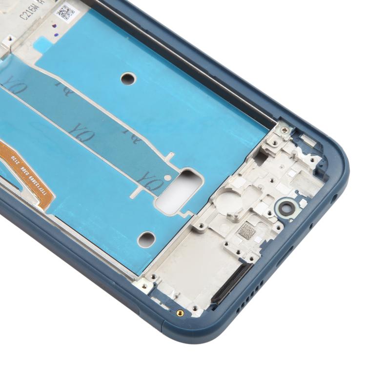 For Nokia XR20 Original Front Housing LCD Frame Bezel Plate (Blue) - Full Housing Cover by buy2fix | Online Shopping UK | buy2fix