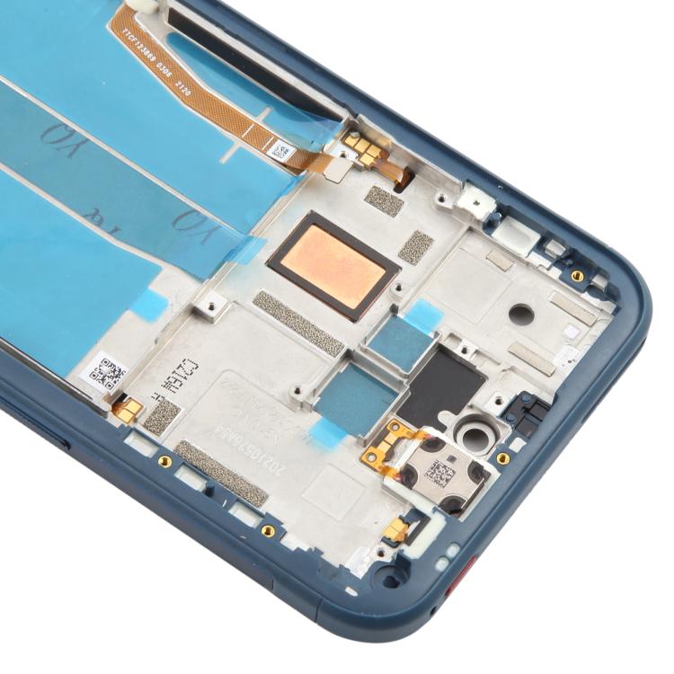 For Nokia XR20 Original Front Housing LCD Frame Bezel Plate (Blue) - Full Housing Cover by buy2fix | Online Shopping UK | buy2fix