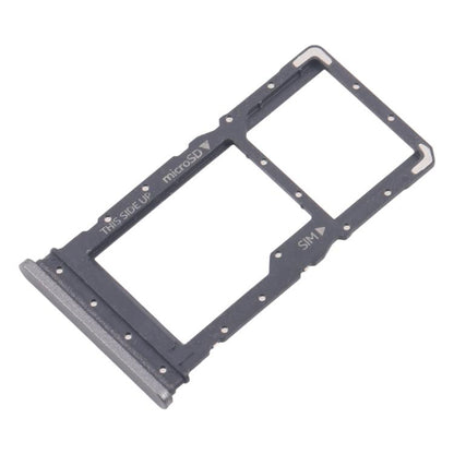 For Nokia C110 Original SIM Card Tray + Micro SD Card Tray (Black) - Card Tray by buy2fix | Online Shopping UK | buy2fix